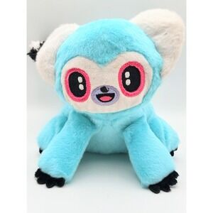 BarkBox Lemur Plush Dog Toy  Striped Tail Stuffed Animal Soft Cuddly